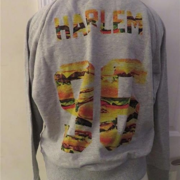 NWT WOMENS LIFE IS A JOKE GRAY SWEASTSHIRT M - Picture 2 of 3